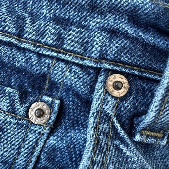 Levi’s 551 Relaxed Fit Tapered Leg Jeans Size 16R - Vintage 1995 - Made in USA - Picture 10 of 12